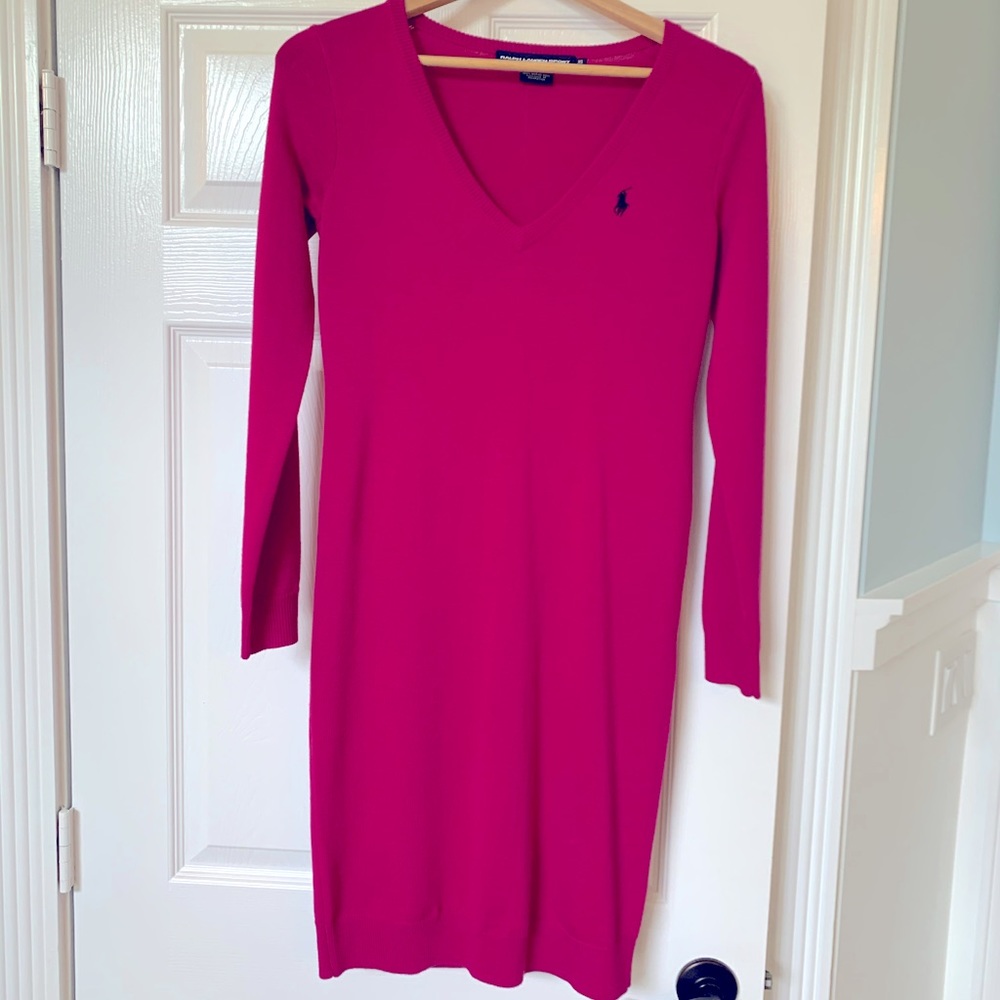 Ralph Lauren Sport Long Sleeve Sweater Dress